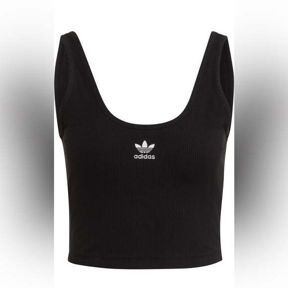 adidas Tops Adidas Originals Rib Crop Tank Top Poshmark